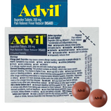 Dramamine Advil Band Aid Toilet Seat Covers Sanitizing Wipes