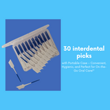 FLYGiene Travel Dental Hygiene Kit – Portable Toothbrush, Toothpaste, Floss & Interdental Picks for On-the-Go Oral Care – Fresh Breath & Clean Teeth Anytime, Anywhere