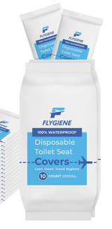 Toilet Seat Covers Disposable | 40 Count (4 Packs of 10)