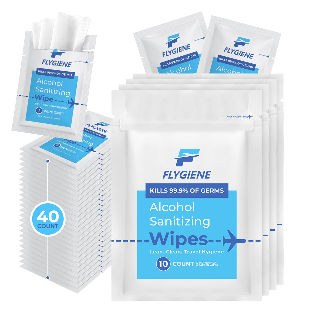 Disinfectant Wipes for Travel and On the Go