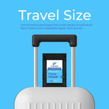 Travel Face Mask | Disposable | 10 Count (2 Packs of 5) | Black