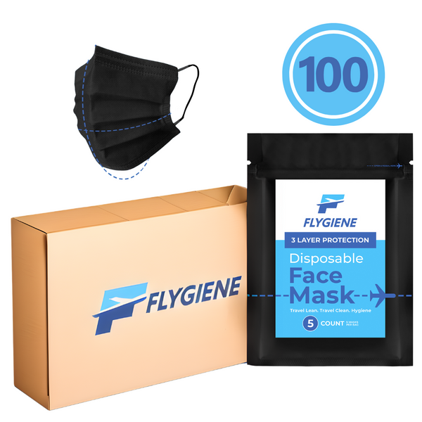 NAVY BLUE KF94 Travel Size Disposable Face Mask | 10 Count