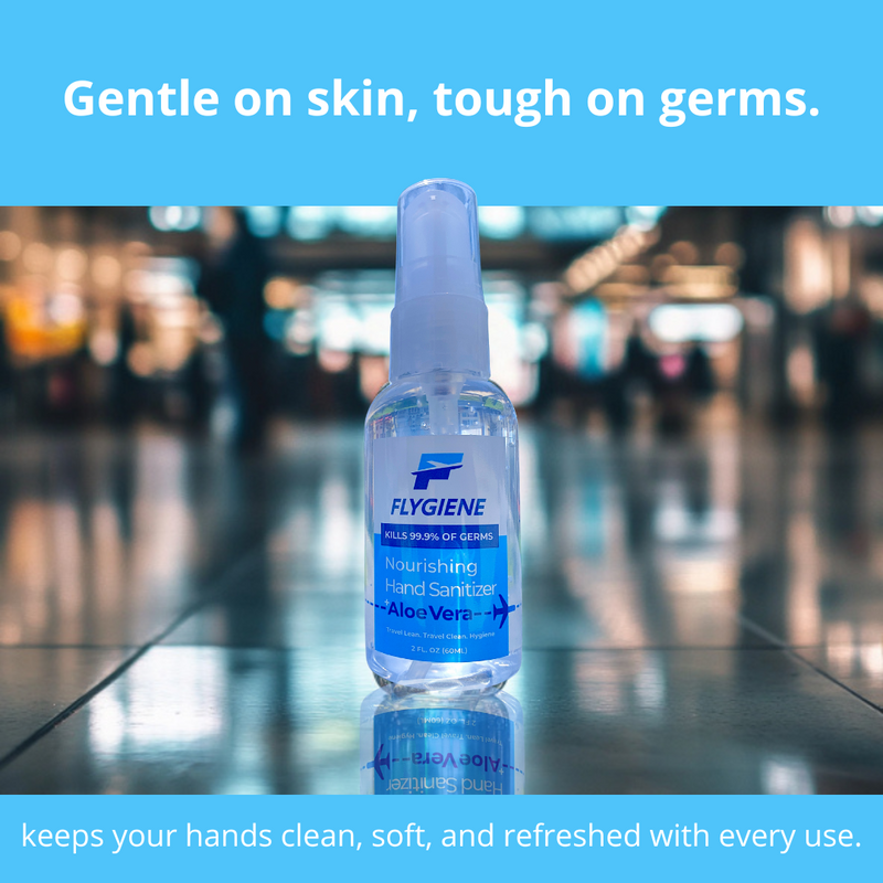 Travel Size Air & Surface Disinfectant Gel (2oz) – Multi-Purpose Sanitizer for Hands, Surfaces & Travel Protection