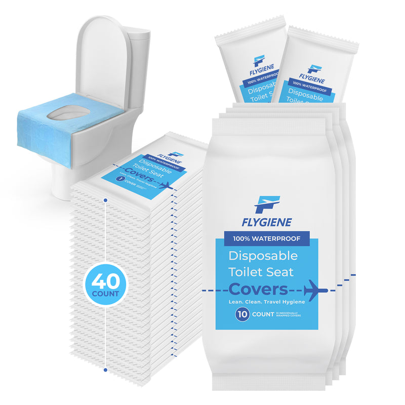 Toilet Seat Covers Disposable Flushable Travel Pack Of 100 XL-Disposable - Shop